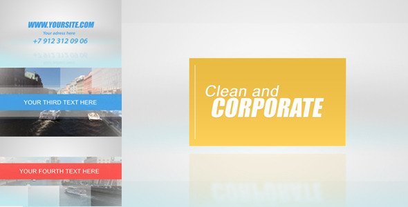 Clean and Corporate - VideoHive 571821