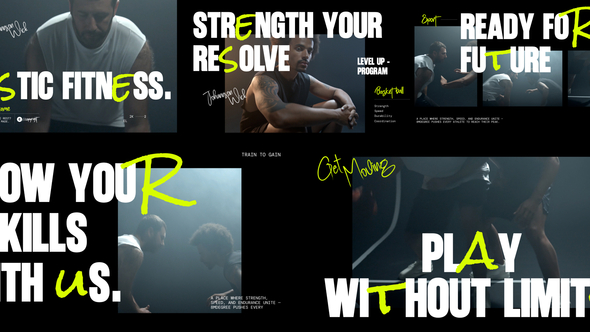 Sport Promo Openers template preview