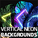 Vertical Neon Tropical Backgrounds. Vol. 2 - VideoHive Item for Sale