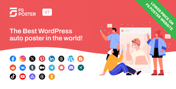 FS Poster - WordPress Social media Auto Poster & Scheduler [Facebook, Instagram, Twitter, Pinterest]