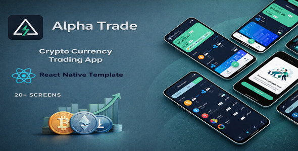 Alpha Trade React Native Theme