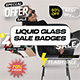 Liquid Glass Sale Badges - VideoHive Item for Sale