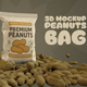 3D Mockup Shell Peanuts - VideoHive Item for Sale