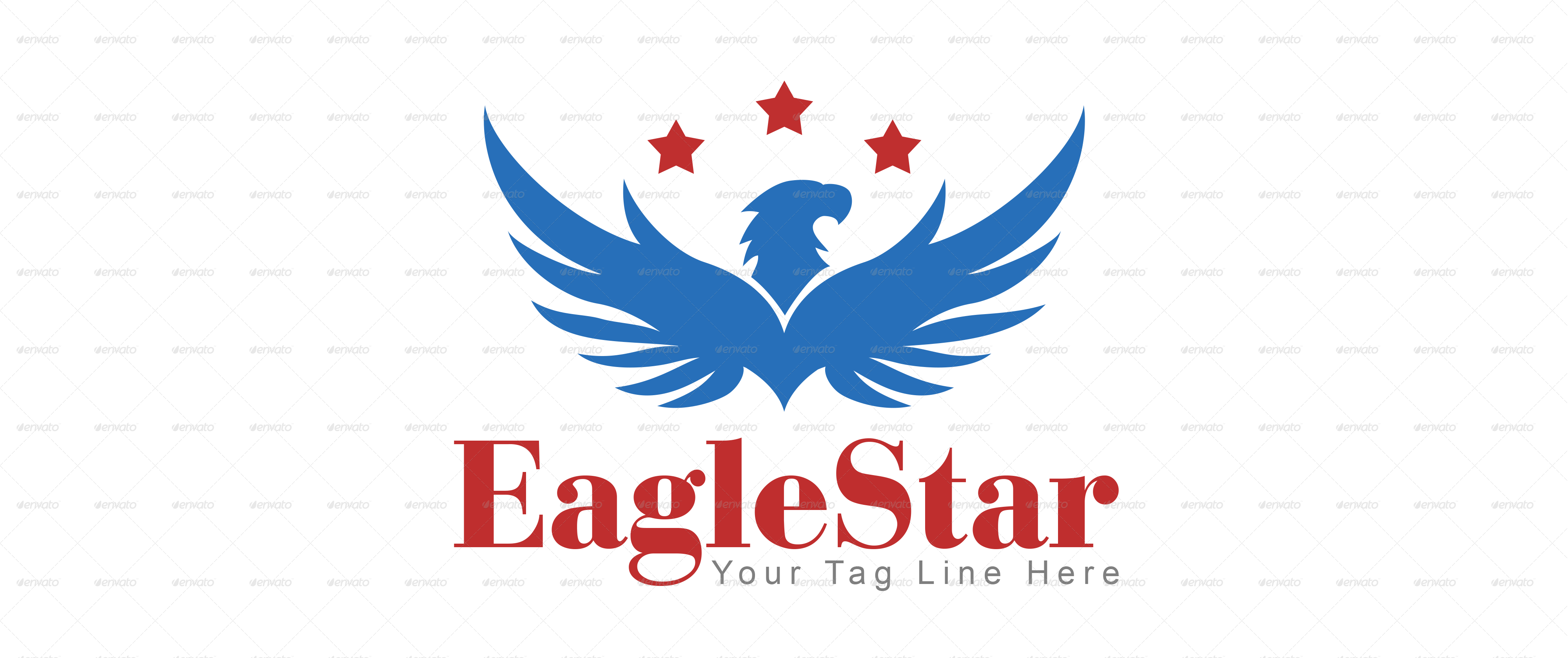 Eagle Stars Logo By Zeeshandirect Graphicriver