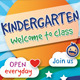 Kindergarten Flyer Template, Print Templates | GraphicRiver