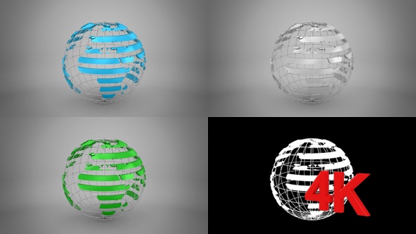 World Map Turns Into a Globe alt