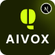 Aivox – AI Startup React Next.js Template