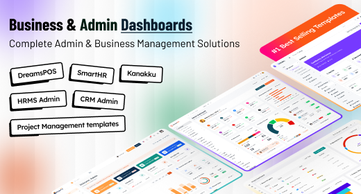 Business & Admin Dashboards