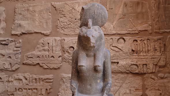 Temple of Medinet Habu. Egypt, Luxor