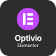 Optivio - Dark AI Saas Website Elementor Template Kit