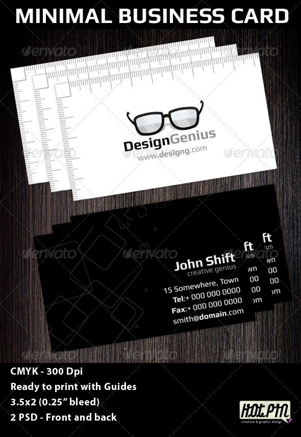 Minimal Creative Business Card Template - Creative Business Cards