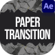 Paper Transition After Effect - VideoHive Item for Sale