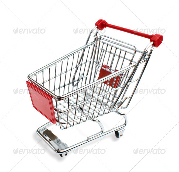 shopping cart  - Stock Photo - Images
