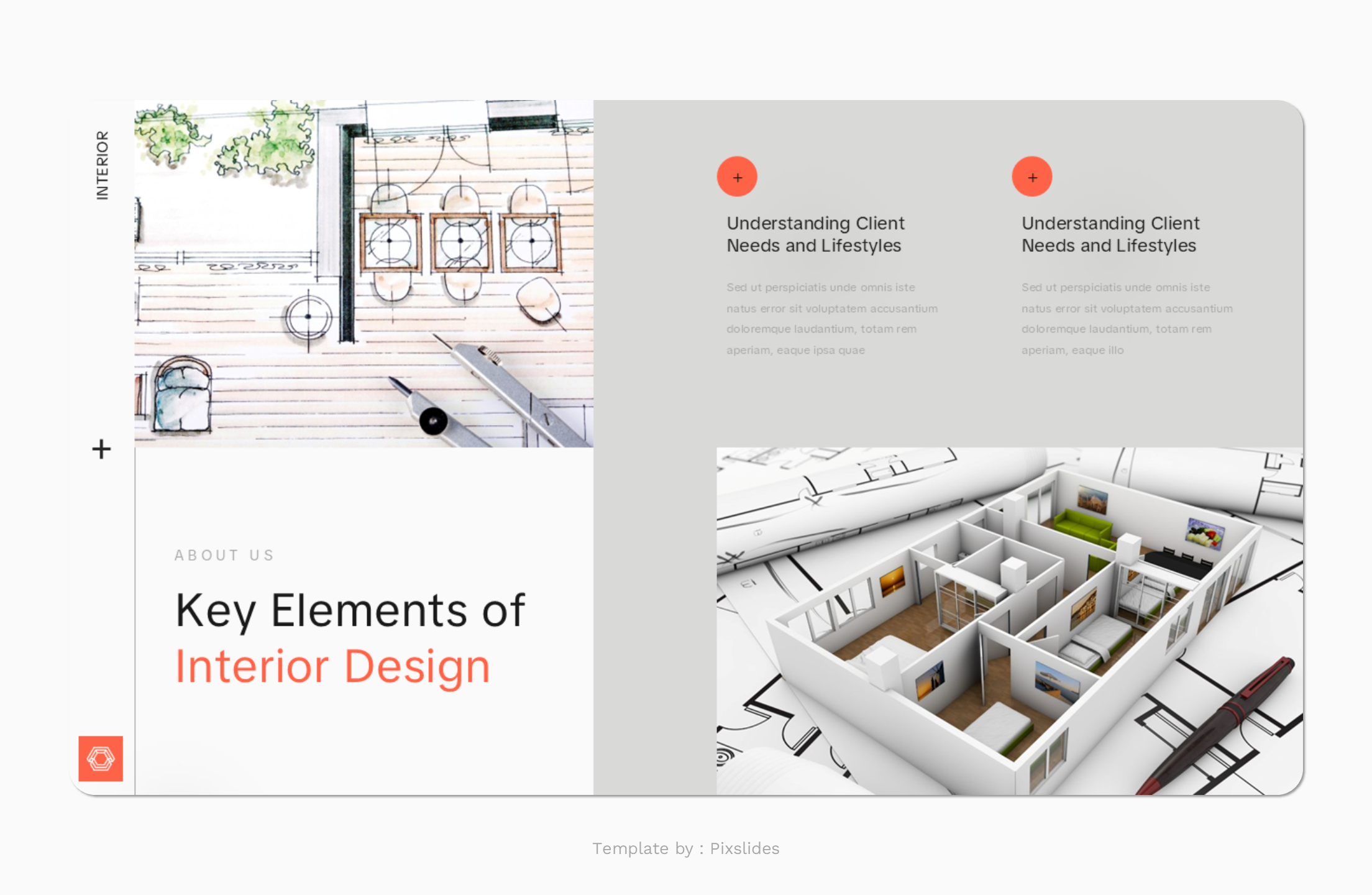 Intorio - Interior Design Keynote Presentation Template, Presentation ...
