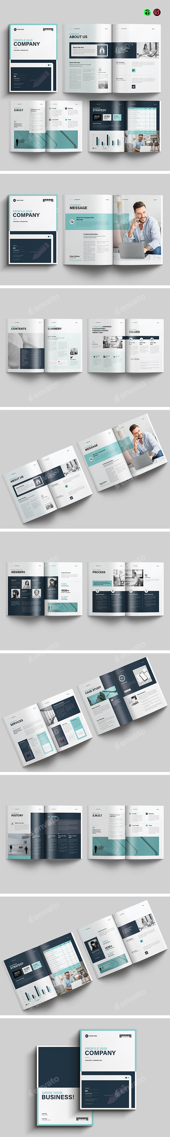 Company Profile Brochure Template