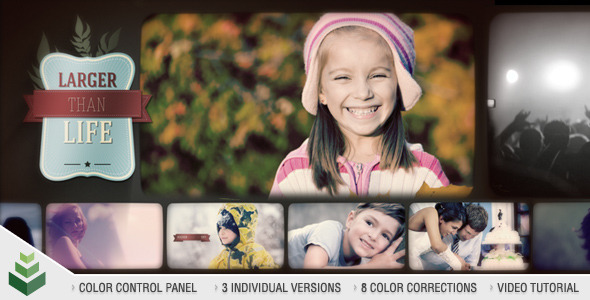 Larger Than Life - VideoHive 5570691