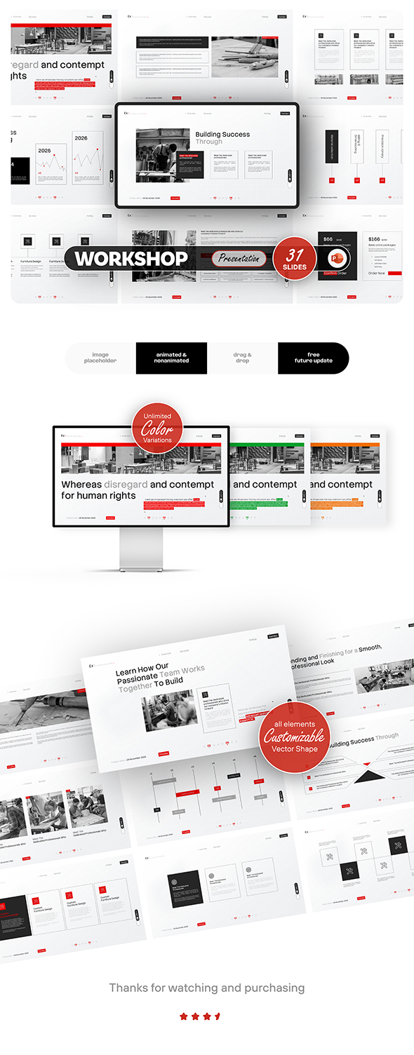 Workshop PowerPoint Presentation Template