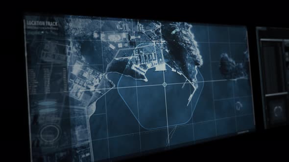 Newest Software Scanning Territory Of Naval Base In China To Detect Targets alt