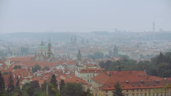 Rainy Day In Prague Panorama 2 alt