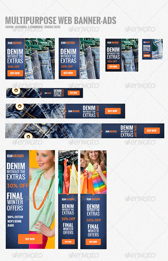 Web Banners-Ads - Banners & Ads Web Elements