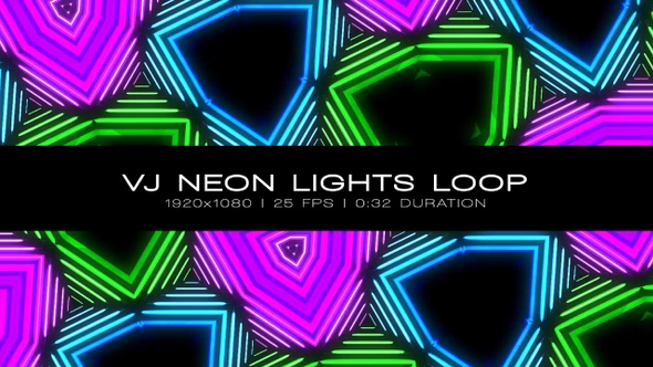 Vj Neon Lighs