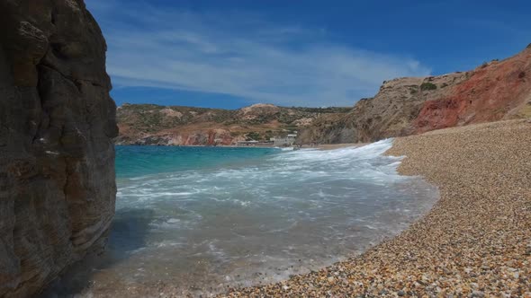 Paleochori Beach, Milos Island, Cyclades, Greece alt