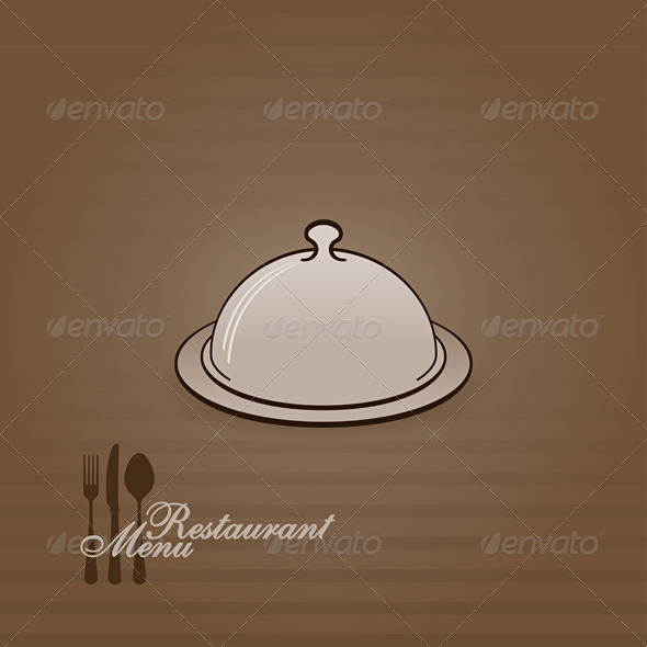 Menu Illustration with Cover