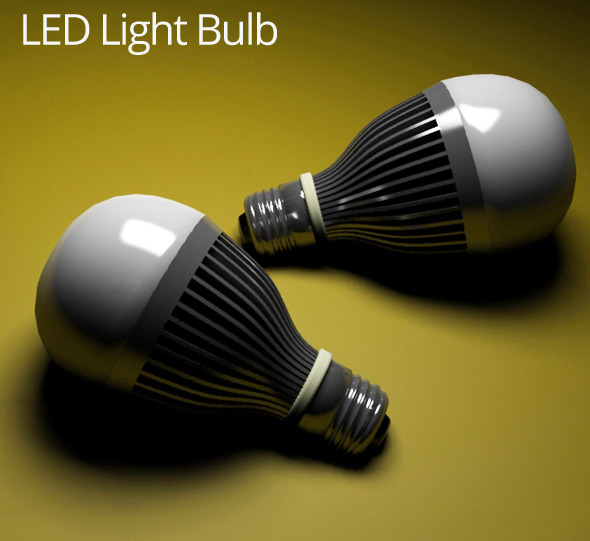 LED Light Bulb - 3Docean 5591273
