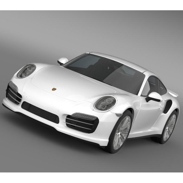 Porsche 911 Turbo - 3Docean 5593621
