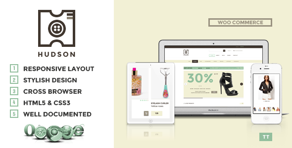Hudson - Multi-Purpose WooCommerce Theme - WooCommerce eCommerce