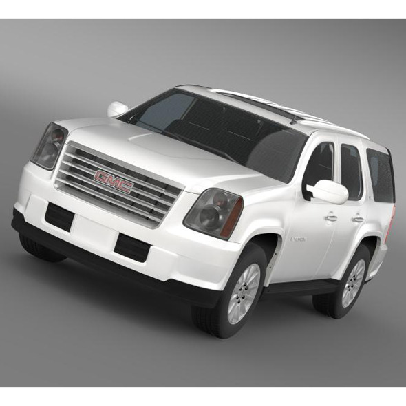 GMC Yukon Hybrid - 3Docean 5595457