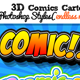 3D Comic Book and Cartoon Photoshop Styles, Add-ons | GraphicRiver