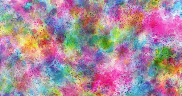 Abstract watercolor gradient background animation.Abstract watercolor  holographic motion graphic.