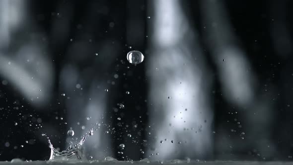 Rain fall, Slow Motion alt
