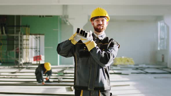 In Front of the Camera Good Looking Man alt