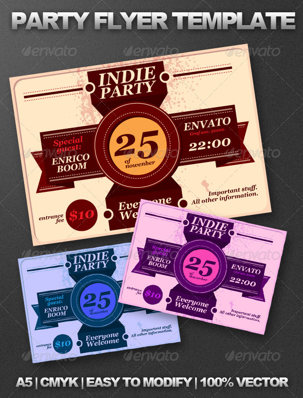 Vector Flyer Template