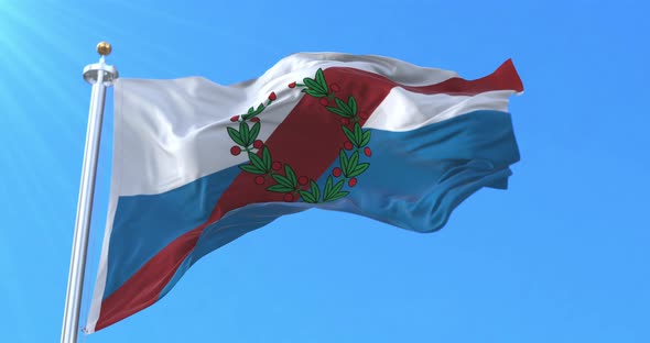 La Rioja Province Flag, Argentina alt