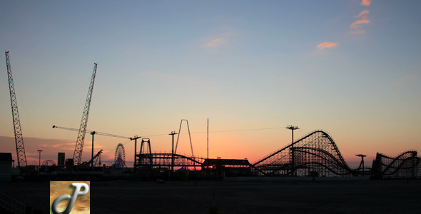 Sunrise at the Boardwalk alt