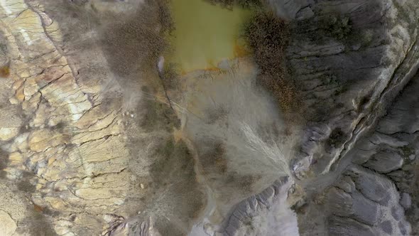 Abandoned Open Pit Mine alt