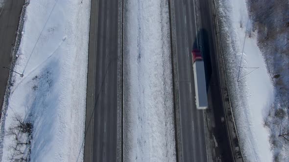 Winter Highway Overhead alt