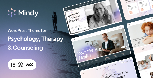 Mindy – Therapy & Counseling WordPress Theme