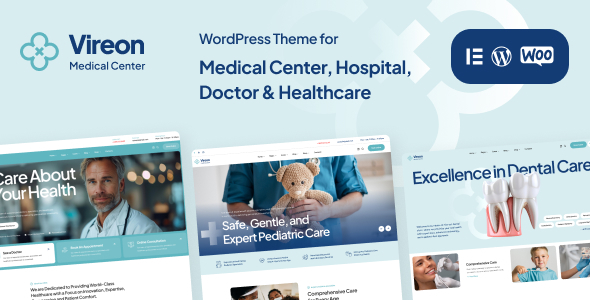 Vireon - Medical Center & Healthcare WordPress Theme