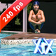 Boy Splashing In Pool - VideoHive Item for Sale