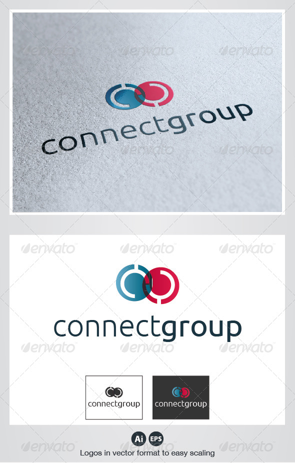 Connect Group Logo - Humans Logo Templates