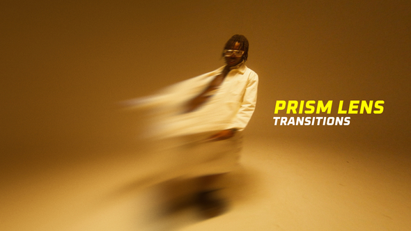 Prism Lens Transitions Elements template preview