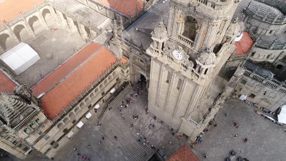Cathedral Santiago Compostela Spain alt