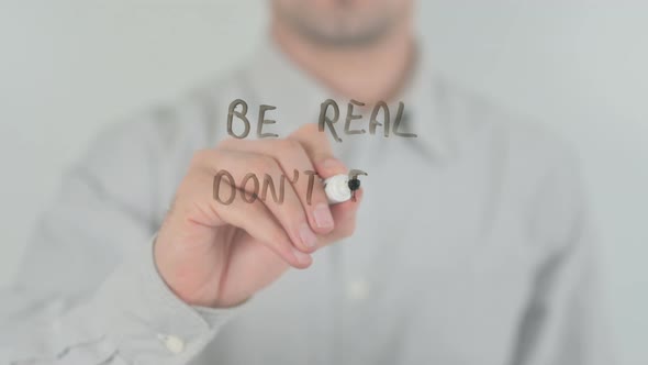 Be Real Don't Fake alt