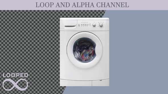 Washing Machine Transparent And Loop