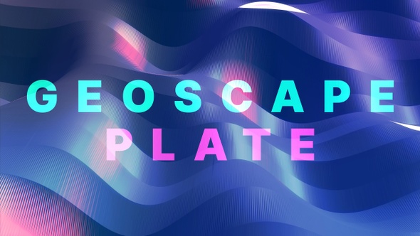 Geoscape: Plate (4in1) - 4K VJ Loop Pack