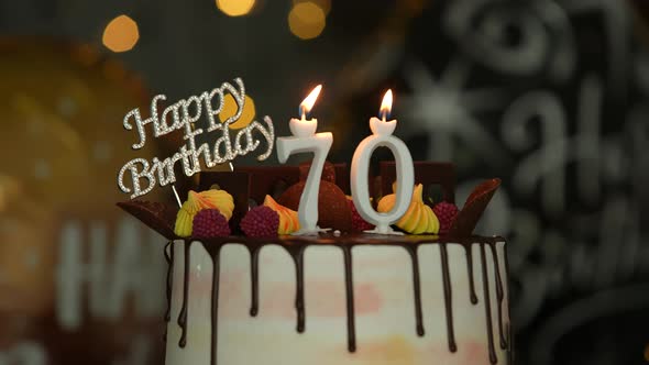 70th Birthday Cake alt